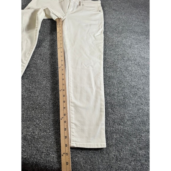 Lucky Brand Women's White Ankle Slim Ava Mid Rise Jeans Size 8/29 - Picture 10 of 16